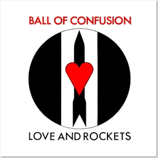 Ball of Confusion 1985 New Wave Alternative Goth Rock Throwback Posters and Art